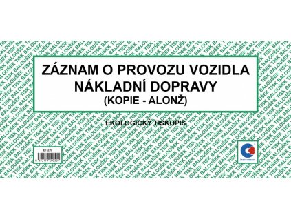 9198 1 zaznam o provozu vozidla nakladni dopravy et220 2