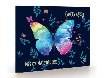 Desky na číslice Motýl 2 4-02023