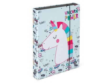 Box na sešity A4 Jumbo Unicorn iconic