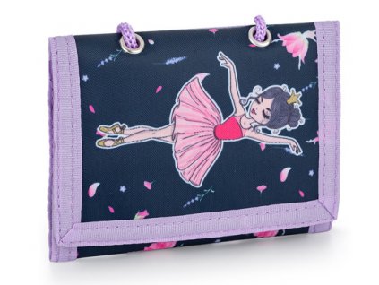 Dětská textilní peněženka Baletka 9-57723