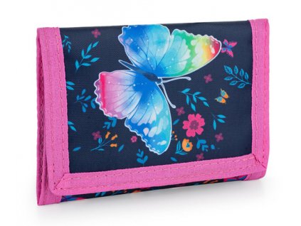 Dětská textilní peněženka Motýl 2 9-57923