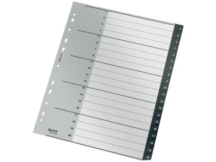 Ekologický rejstřík Leitz RECYCLE 1-20 A4 PP