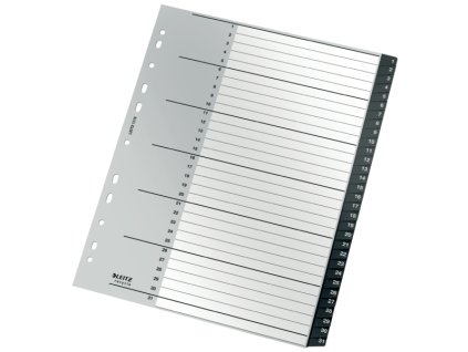 Ekologický rejstřík Leitz RECYCLE 1-31 A4 PP