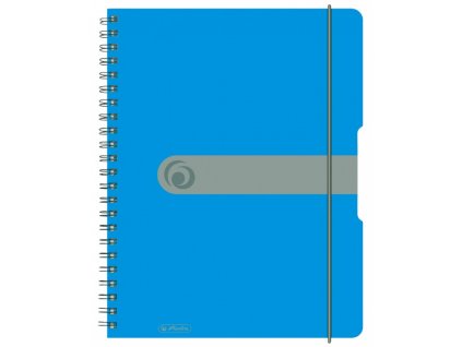 Kroužkový blok EASY ORGA A4 80 listů sv. modrý