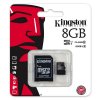 Paměťová karta Kingston SDHC 8GB s adatpérem