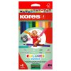 Pastelky Kores Kolores Jumbo 93512 - 24ks