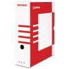 1731 archivacni krabice donau papirova 120mm cervena