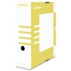 1734 archivacni krabice donau papirova 120mm zluta