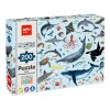 Edukační puzzle - Ohrožená zvířata v oceánu