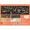 Edukační puzzle Ohrožená zvířata v savaně1