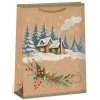 Dárková taška vánoční T5 natur