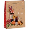 Dárková taška vánoční T5 natur