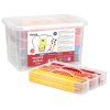 Pastelky trojboké RICO, tuha průměr 3 mm, 216 ks (18 x 12 barev), PP box