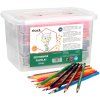 Pastelky šestihranné RICO, tuha průměr 3 mm, 216 ks (18 x 12 barev), PP box