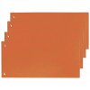 Papírový rozlišovač HIT 105x240mm oranžový