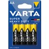 Baterie VARTA Super heavy duty AA 4ks