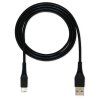 19617 1 prodluzovaci kabel usb c 2m 2a usb 2 0 cerny