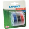 DYMO páska 3D barevný mix 3ks 9mm/3m