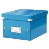 Krabice s víkem Leitz Click&Store WOW S modrá