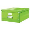 Krabice s víkem Leitz Click&Store WOW L zelená