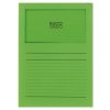 2283 papirova deska l elco ordo s okenkem a4 zelena