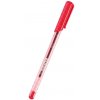 Kuličkové pero KORES K1 jednorázové červené