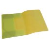 2676 2 deska s gumou z pp a4 transparentni zluta