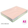 26766 1 barevne papiry a3 80g 500ls 5 barev