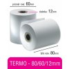 Pokladní kotouček TERMO 80/60/12mm