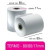 27966 1 pokladni kotoucek termo 80 80 17mm