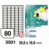 Etikety Everyday 35,6x16,9mm R0ECO.3501A