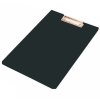 2832 dvojdeska z pvc s klipem a4 cerna