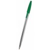 Kuličkové pero jednorázové zelené