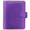 Diář FILOFAX Saffiano Metallic A5 fialový