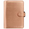 Diář FILOFAX Saffiano Metallic osobní rose gold