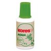 Opravný lak Kores Aqua Soft Tip 25ml s houbičkou