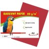 6642 1 barevne papiry a4 80g 100ls cervene