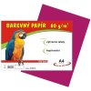 6645 1 barevne papiry a4 80g 100ls ruzove