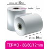 Pokladní kotouček TERMO 80/80/12mm