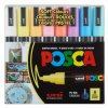 POSCA PC-5M sada 8 pastelových barev