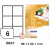 Etikety Office 99,1x93,1mm R0100.0821A