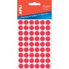 8328 1 etikety apli kolecka 13mm cervena