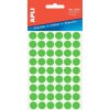 8331 1 etikety apli kolecka 13mm zelena