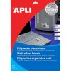 9402 1 etikety a4 apli 45 7x21 2mm 20 listu stribrne