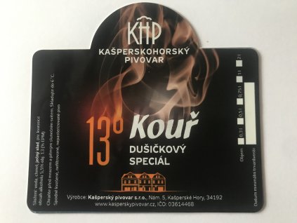 etiketa Kouř 13