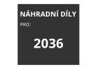 Náhradní díly pro motorové pily Jonsered 2036