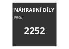 Náhradní díly pro motorové pily Jonsered 2252