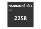 Náhradní díly pro motorové pily Jonsered 2258