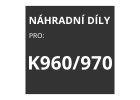 Náhradní díly pro rozbrušovací pily Partner K960/970