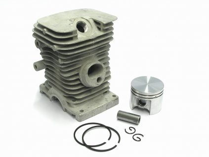 Kompletní válec s pístem a spodním krytem pro motorové pily Stihl MS180 38 mm- čep10 mm- nahrazuje díl číslo  11300201208